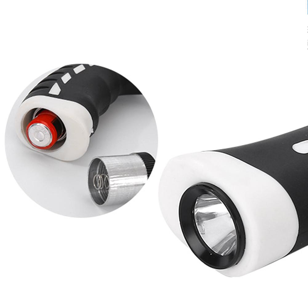 Picture of T-handle Hiking Anti-Slip Poles Cane Walking Stick Cane Crutch with LED Light Mountaineering Hiking Tools Multicolor