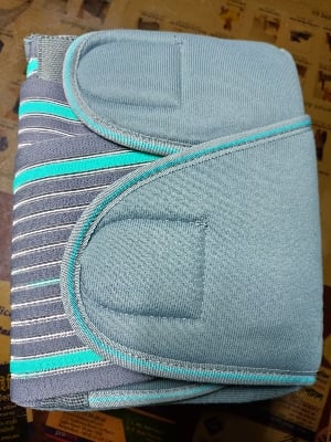 Picture of United Medicare UM Chest Binder (With adjustable open heart surgery pain relief belt) Grey