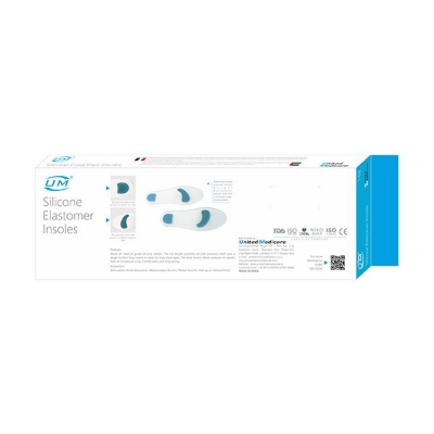Picture of UM Silicone Elastomer Insole,(With Foot pain Adjustable Sole) White