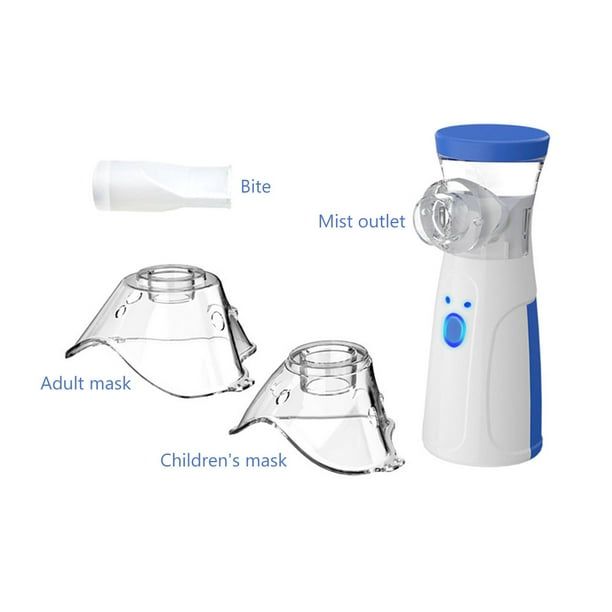 Picture of Atomizador ultrasonico Inhalar Mesh Nebulizer Cuidado de la salud para ninos adultos (carga) Likrtyny Para estrenar 