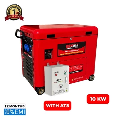 Picture of SONALI 10KW Dual Fuel (LPG/Petrol) Auto Start Silent Inverter Generator SPL11000iA-DF