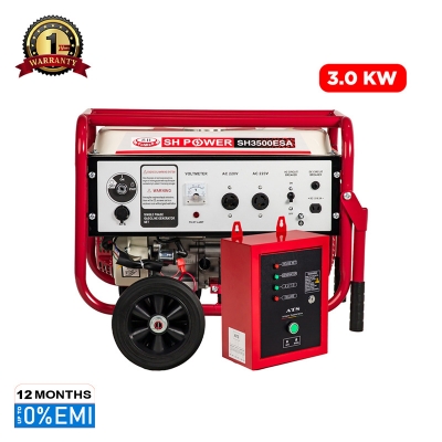 Picture of SH POWER 3KW Auto Start Generator SH3500ESA