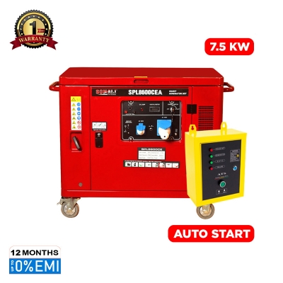 Picture of SONALI 7.5KW Soundproof Auto Start Generator SPL8600CEA With ATS