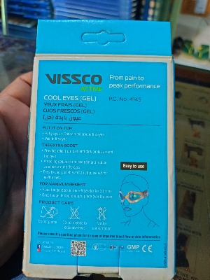 Picture of Cool Eyes gel,provides relief from pain & dark circles around the eyes(vissco) Blue