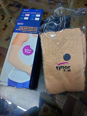 Picture of Tynor Tubular Elastic Bandage 1miter (With Hand stoking) Grey