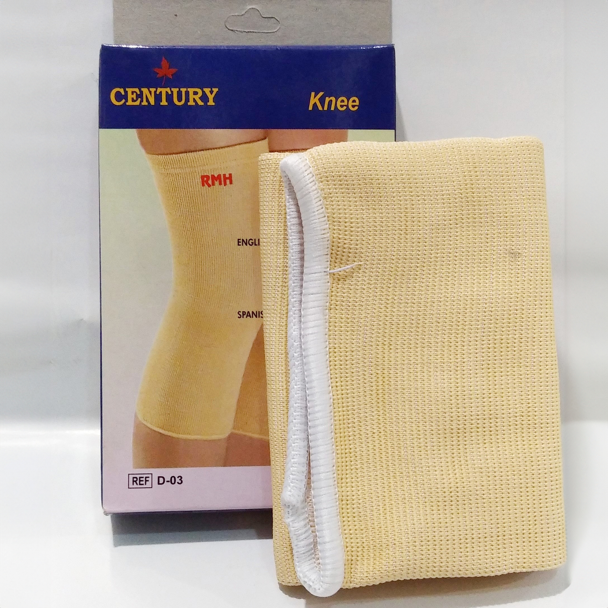 Picture of Knee Caps For Women & Men Knee Support For Men Knee Cap For Men & Knee Pain Knee Support For Wome, Pain Relief Products Knee Guard/Knee Belt/Knee Pads For Women Off White