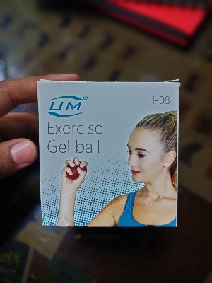 Picture of Exercise Gell Ball, Exercise gell ball Massager Red