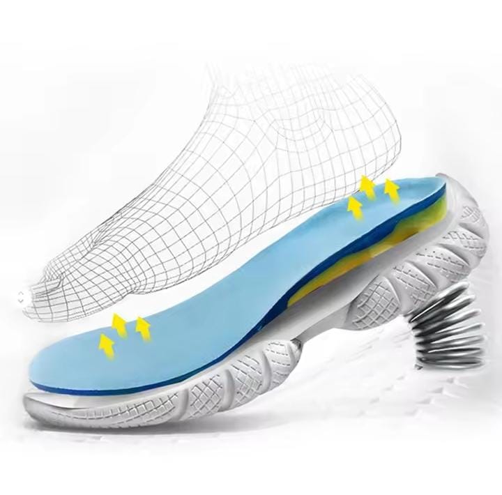 Picture of Silicone Non-Slip Gel Soft Sport Shoe Insoles Massaging Insole Orthopedic Foot Care For Feet Shoes Sole Shock Absorption Pads Multicolor