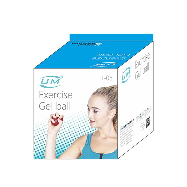 Picture of Exercise gell ball,with Massager Red