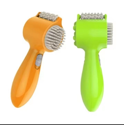 Picture of 4-In-1 Head Massager Electric Massage Roller Pounding Vibration Hammer Neck Lumbar Massage Relaxation Scalp Massage Comb Gift Multicolor