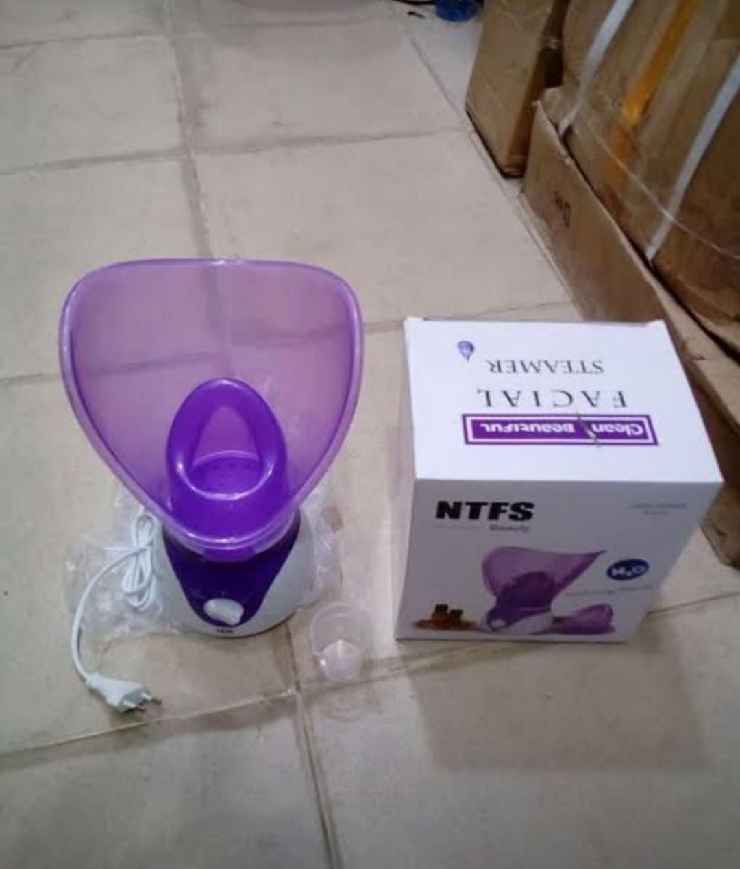 Picture of Family Thermal Spray Steamer Nano Sprier Face Humidifier Steamer Moisturizer Beauty Instrument 