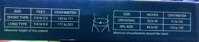 Picture of Tynor Taylor's Brace - A 13 - Back posture corrector Braces and shoulder Support Belt Grey