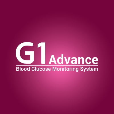 Picture of G1 Advance blood glucose Monitor with 10 test strips Alere G1 