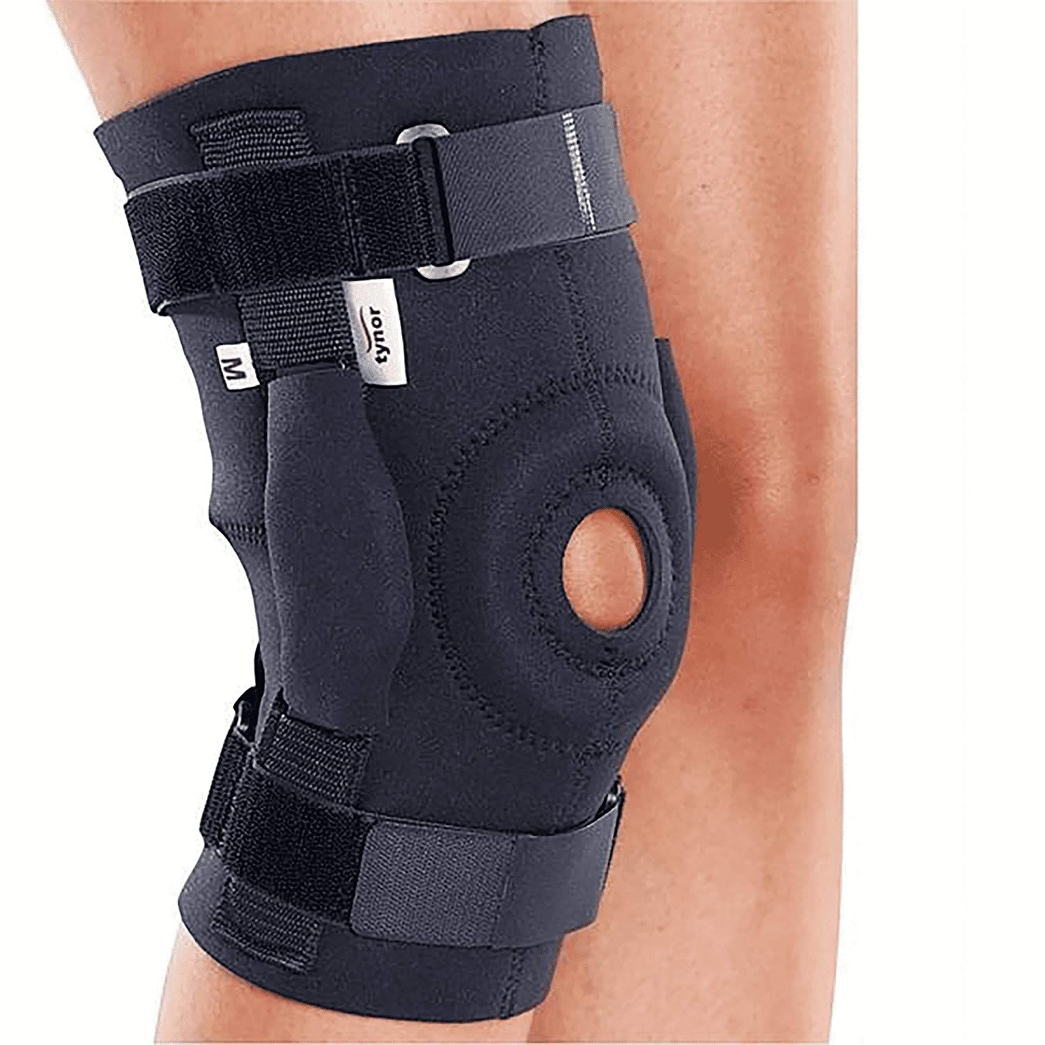 Picture of Tynor Knee wrap Hinged (Neo)J-15,(withAdjustable pain relief support) Black