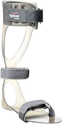 Picture of Tynor feet drop splint (foot support, perfect fitting, customizable, comfortable, durable, easy to use) Grey