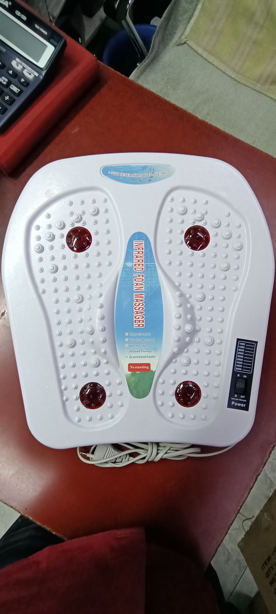 Picture of Infrared Foan Vibration & Heating Foot Massager 