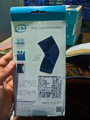 Picture of UM Knee support comford,(with Adjustable pain relief support) Black