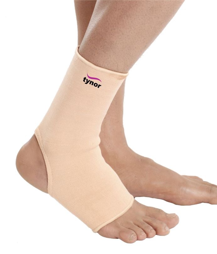 Picture of Tynor Anklets (pair)  Supports joint  Relieves  Arthritis pain Grey