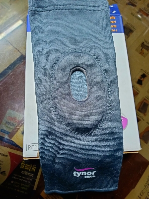 Picture of Tynor Knee Cap Open Patella (With Adjustable pain relief patella Support) Grey