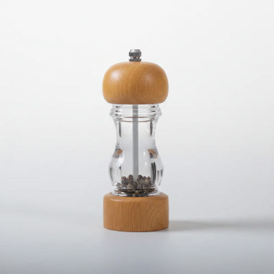 Picture of Classic Wood & Acrylic Salt & Pepper Grinder