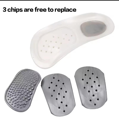 Picture of Orthotic Arch Support Flatfoot Insoles XO Legs Varus Feet Cushions Pads Plantar Fasciitis Men Woman Inserts Care Heel Pain Pad ASH