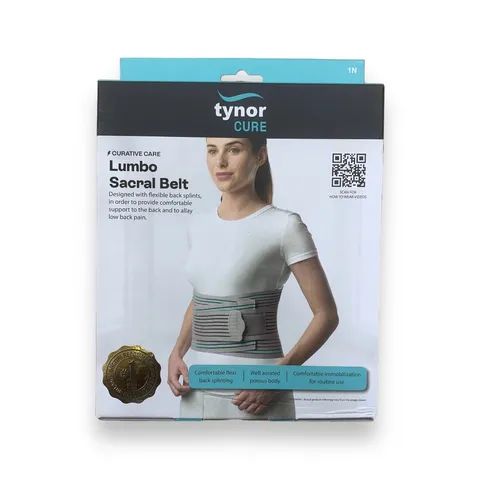 Picture of Lumbo Sucral belt  Comfortable Back Support  Tynor Grey