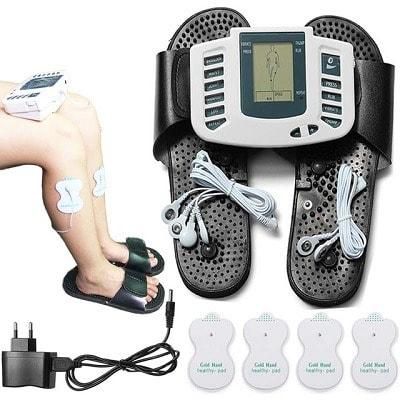 Picture of Physiotherapy Massage Machine with 4 Pads Body Pain Relief Therapy Stroke Machine Multicolor