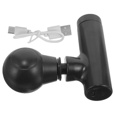 Picture of Portable Full Body Massage Electric Triangle Massage Kneading Home Massager Relaxation Slimming Massager Black