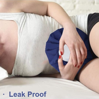 Picture of Reusable Ice Bag Pack 9 Inch Cold Therapy Light Ash