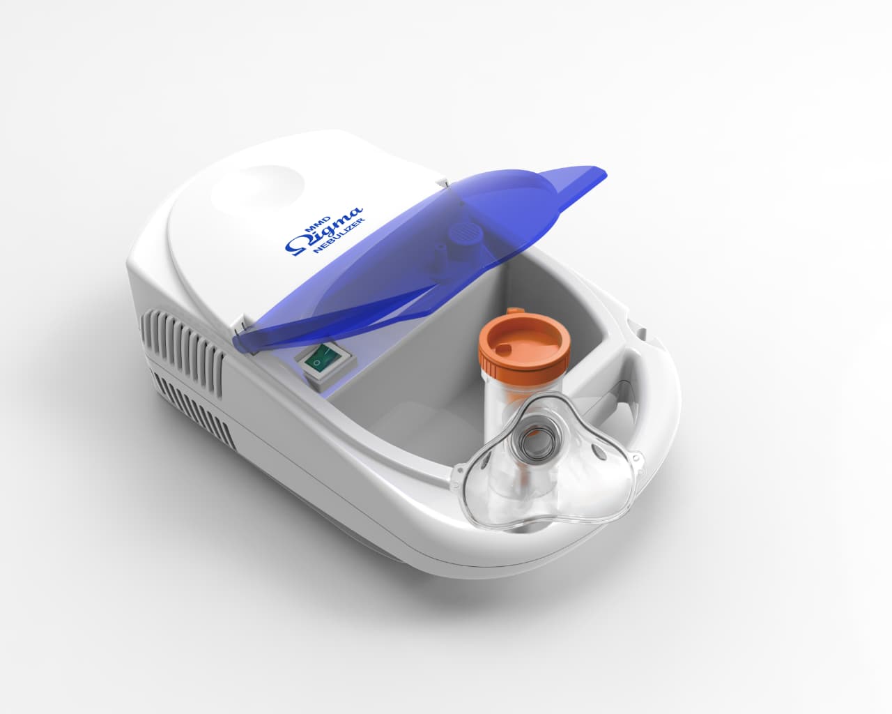 Picture of MMD Sigma Air Piston Compressor Nebulizer 3 Years Warranty Multicolor
