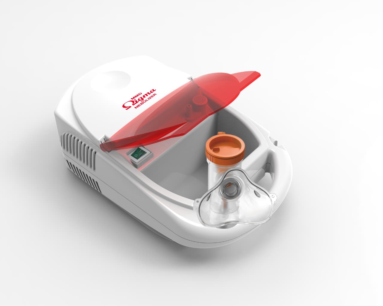 Picture of MMD Sigma Air Piston Compressor Nebulizer 3 Years Warranty Multicolor