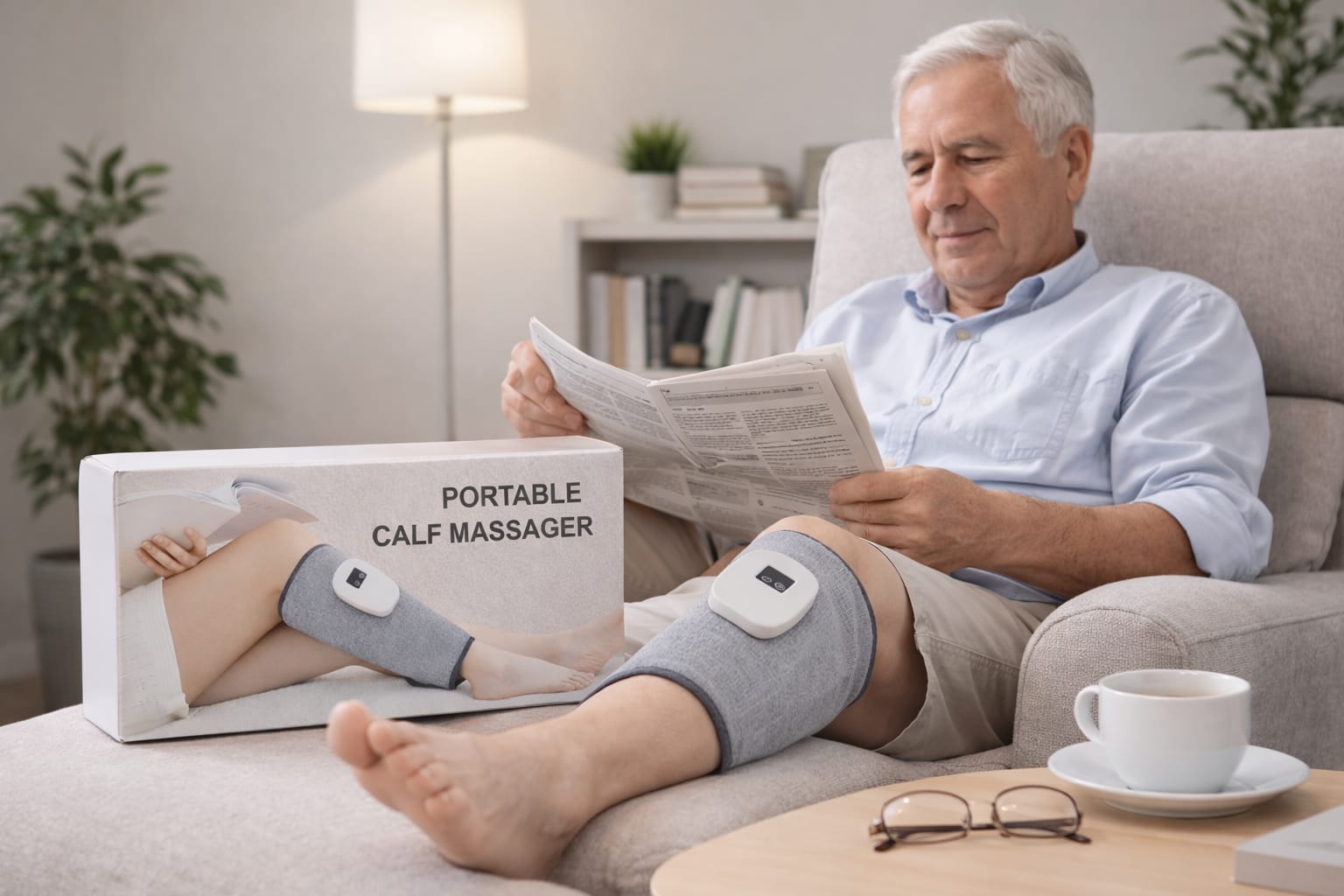 Picture of Portable Calf Massager – Smart Leg Relief Anytime, Anywhere Multicolor