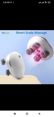 Picture of Scalp Head Hair Massager Electric Health Care Antistress Relax Body Massager Deep Saude Tissue Prevent Body Massage Multicolor