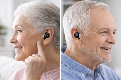 Picture of Axon K-81 Digital Hearing Device Rechargeable Single Ear Adjustable Volume Hearing Aid Multicolor