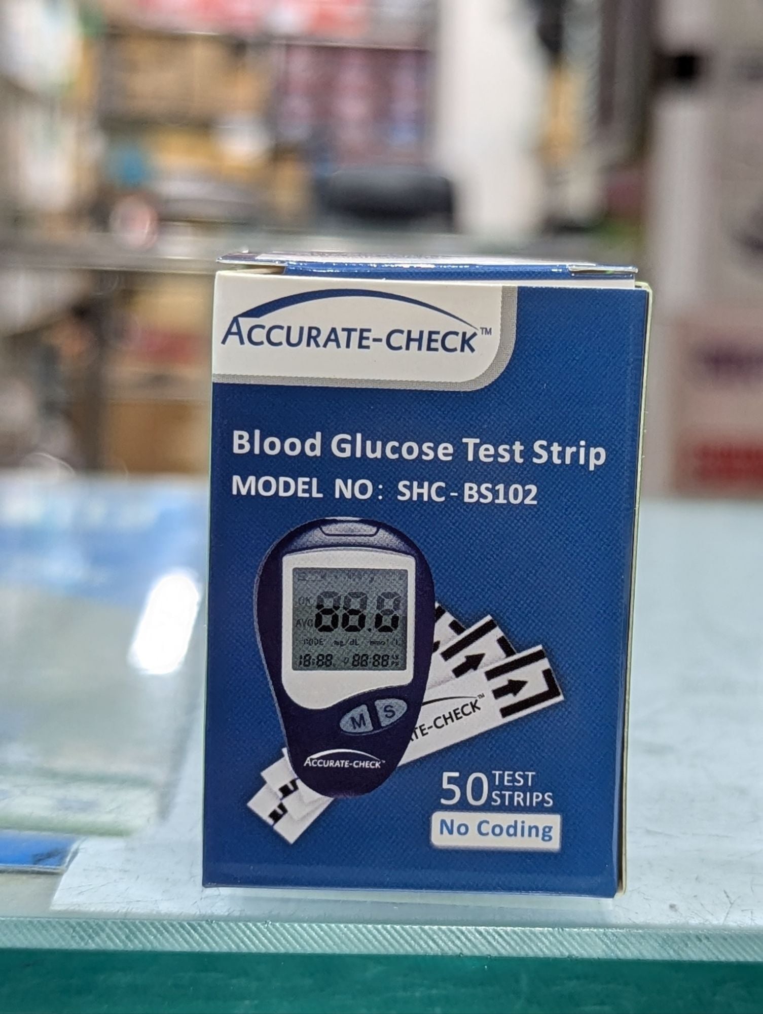 Picture of Accurate Check Test strips 50 pcs strip Multicolor
