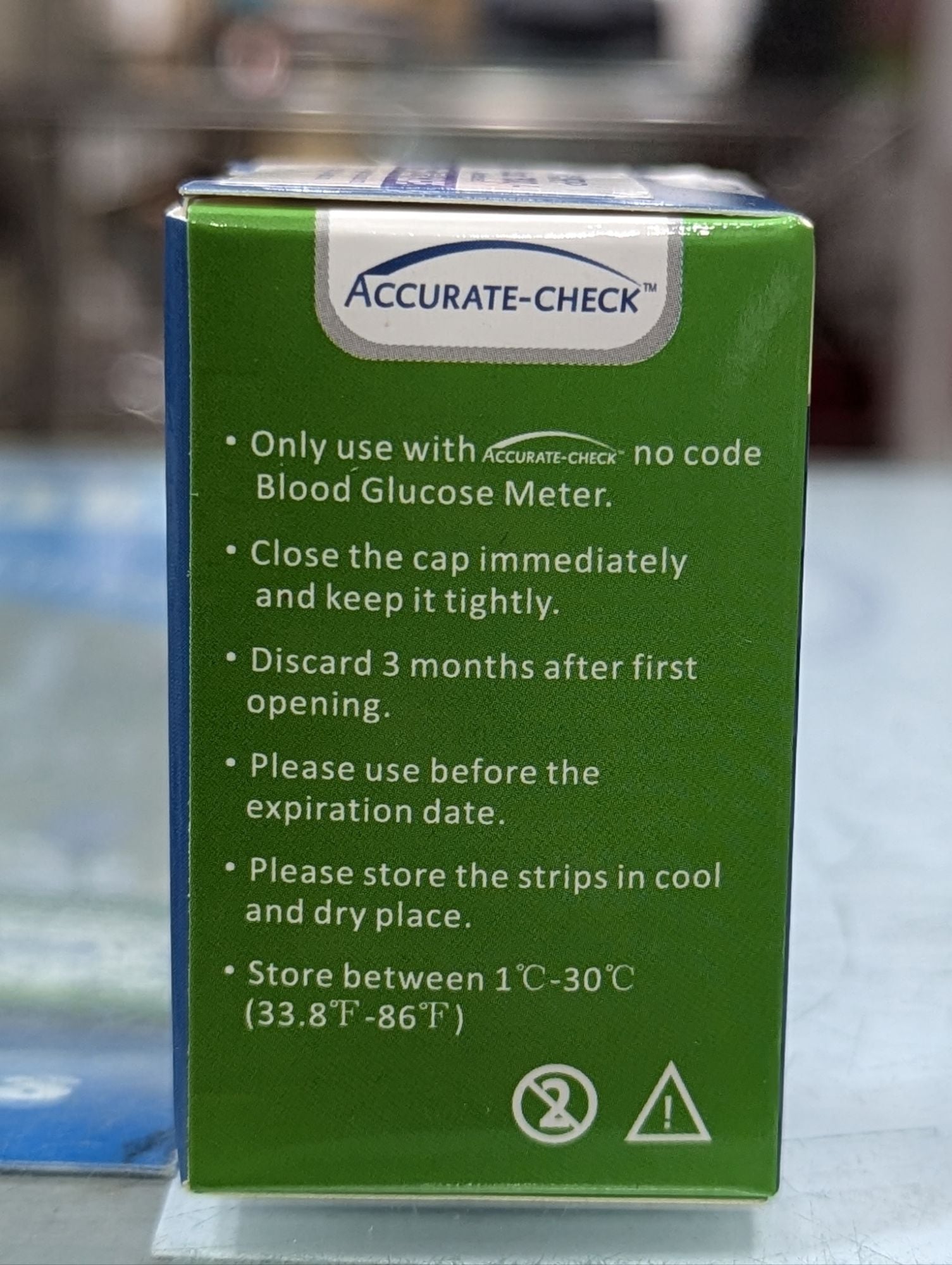 Picture of Accurate Check Test strips 50 pcs strip Multicolor