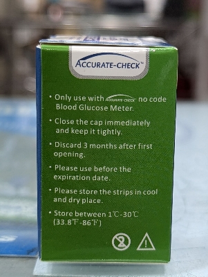 Picture of Accurate Check Test strips 50 pcs strip Multicolor