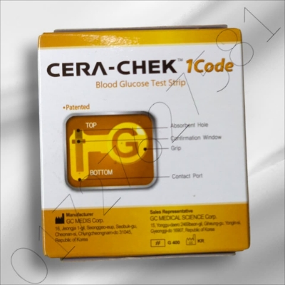 Picture of Cera-Chek 1 Code Blood Glucose Test Strip Multicolor