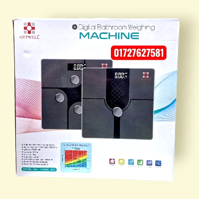 Picture of Getwell Digital Bathroom Weighing Machine – Premium Body Scale Multicolor