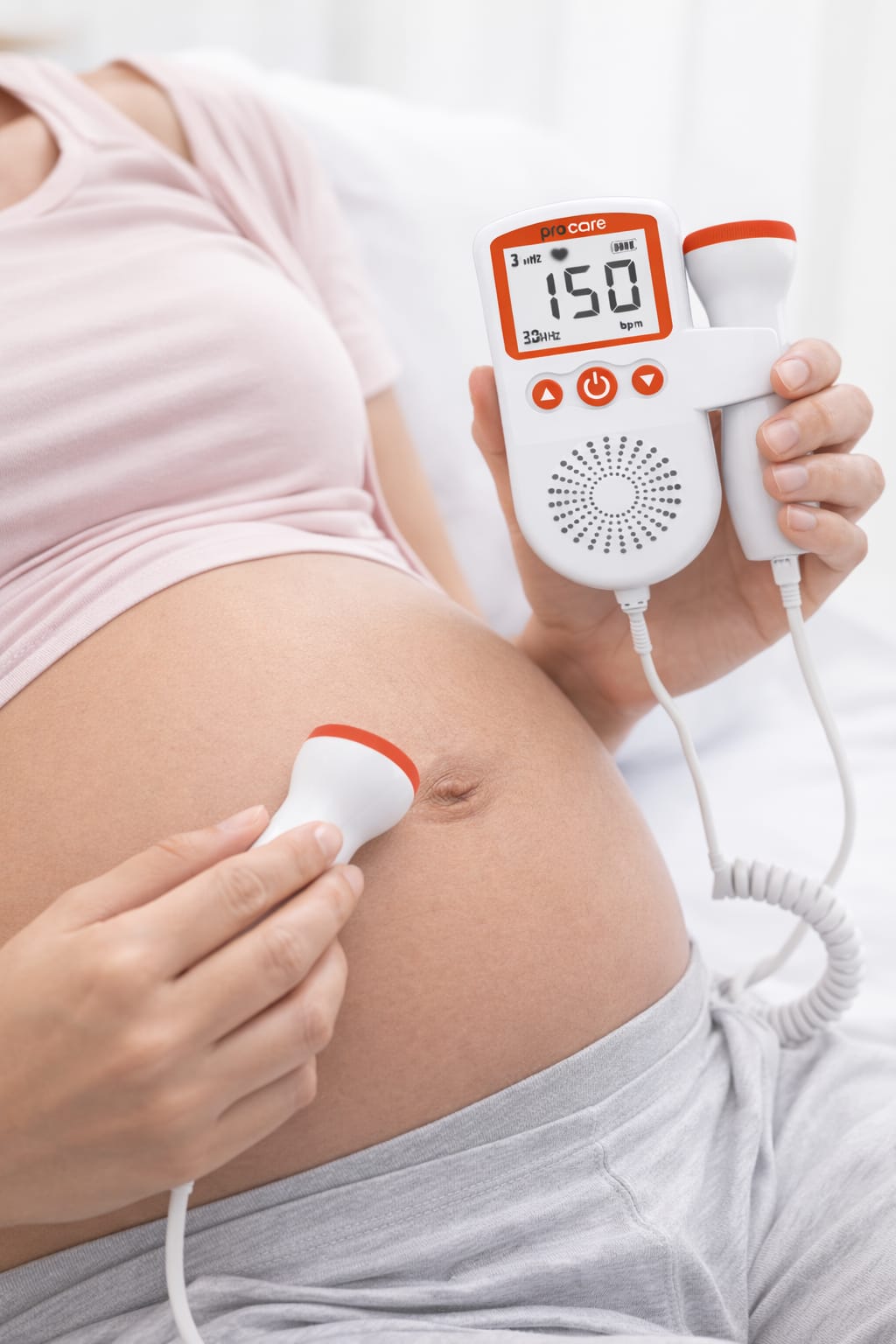 Picture of Procare Fetal Doppler (Model 007+) – Rechargeable Baby Heartbeat Monitor Multicolor