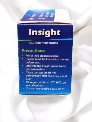 Picture of Insight Glucose test Strips 25 pcs Multicolor