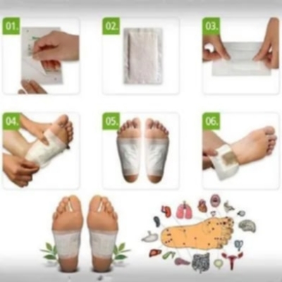 Picture of Shop Pro KINOKI Detox Foot Pad 10 Pads Pack Multicolor