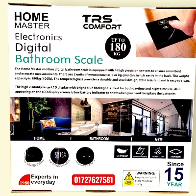 Picture of HOME MASTER – TRS Comfort Electronic Digital Bathroom Scale Multicolor