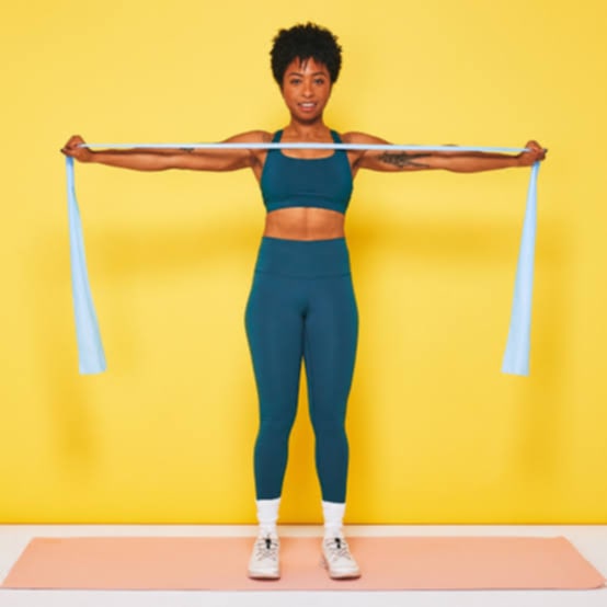 Picture of Yoga Practice Body Fitness Elastic Band For Training Exercises Workout - Improve Your Flexibility And Strength With This Elastic Band For Yoga Practice And Fitness Training Multicolor