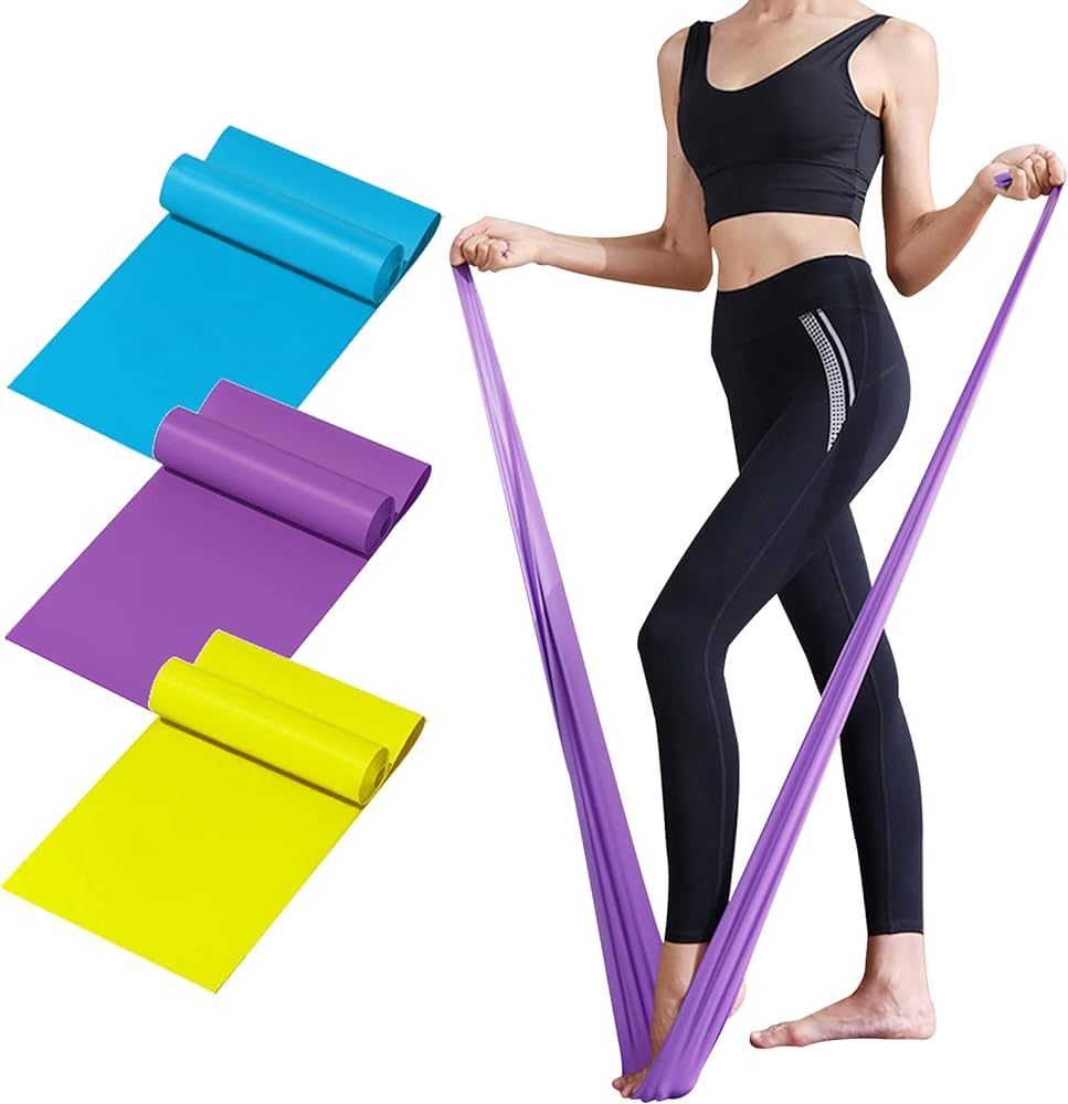 Picture of Yoga Practice Body Fitness Elastic Band For Training Exercises Workout - Improve Your Flexibility And Strength With This Elastic Band For Yoga Practice And Fitness Training Multicolor