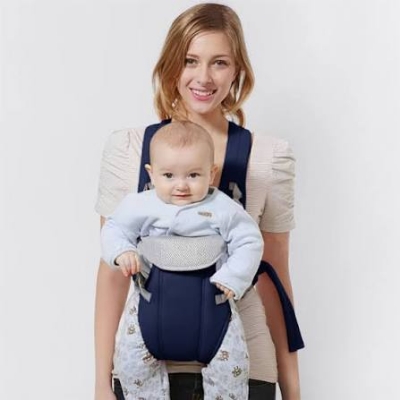 Picture of Best Quality  Stylish Baby Carrier - Comfortable Carrying Bag with Multiple Positions for Lying - Suitable for 6 Months to 2 Years Old Babies Multicolor