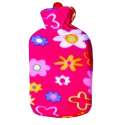 Picture of Premium 2-Liter Hot Water Bag with Breathable Cotton Cover  Multicolor