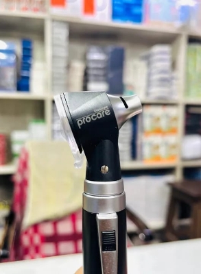 Picture of (Ear Nose &Throat) Medical Diagnostic Otoscope Ear Examination Kit with LED Lamp Multicolor