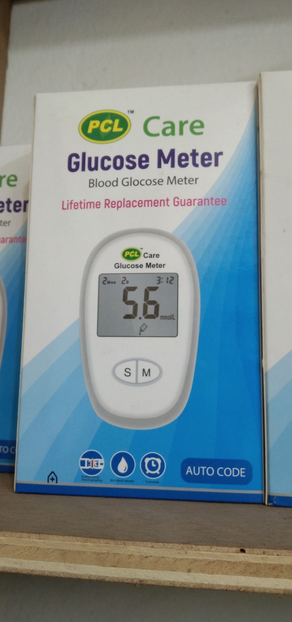 Picture of PCL CARE Glucose Meter Auto code Multicolor