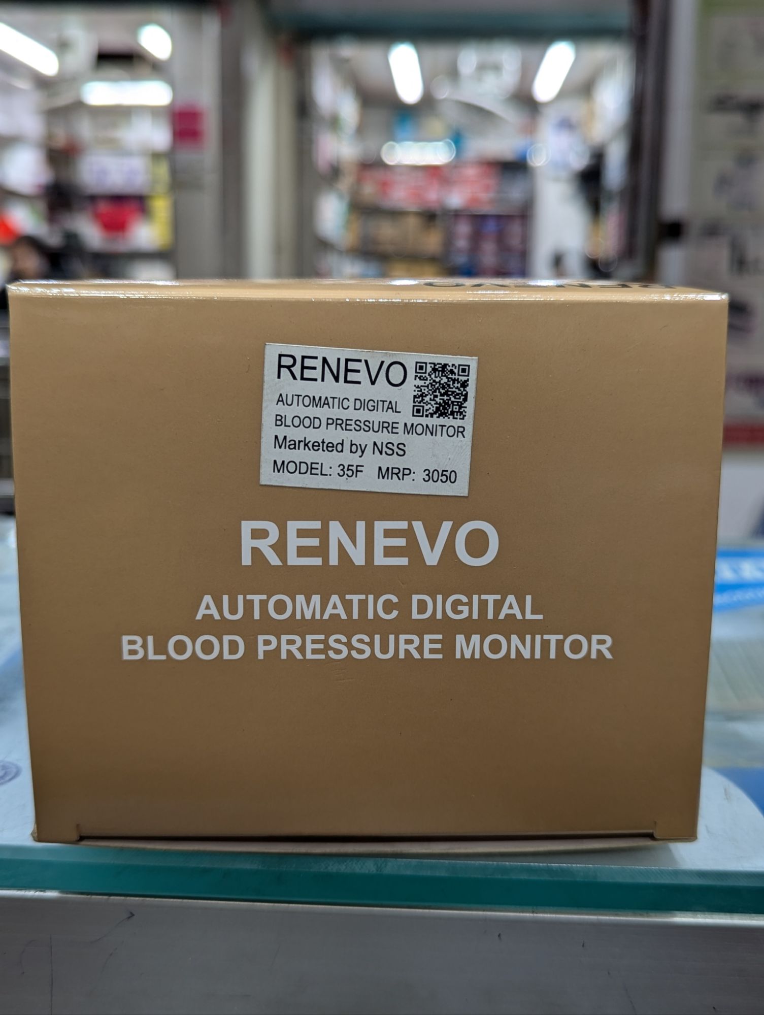 Picture of RENEVO Digital Blood Pressure Monitor 35F 3 years guarantee Multicolor